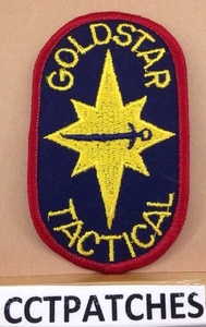 GOLDSTAR TACTICAL SECURITY OFFICER SHOULDER PATCH - Picture 1 of 2