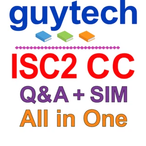 Certified in Cybersecurity (CC) ISC2 - Exam Q&A+SIM - Picture 1 of 1
