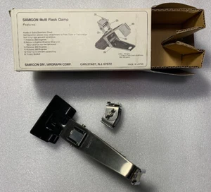 Samigon Multi Flash Stainless Steel Spring Clamp Mount Clip - Picture 1 of 10