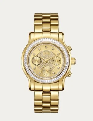 Reloj de cuarzo suizo JBW para mujer Laurel 38 mm chapado en oro de 18 quilates J6330A Foto 1 de 4