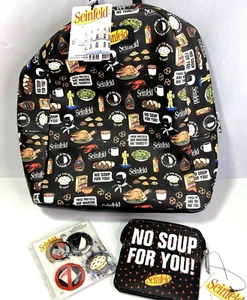 Mochila Funko Pop Seinfeld con monedero y juego de prendedores esmaltados - Imagen 1 de 15