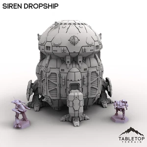 Siren Dropship - Juegos de guerra mecánicos a pequeña escala 6 mm 8 mm - Imagen 1 de 7