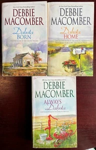 3 PBs DEBBIE MACOMBER Complete but 1 DAKOTA Series Set in North Dakota - Picture 1 of 1