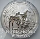 2014 BU Lunar Horse 2 oz Silver Australian Perth Mint Lunar Coin Australia S149