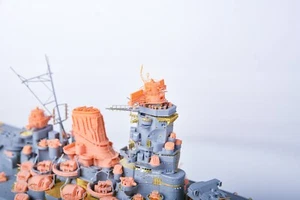Set aggiornamento modello SSMODEL SS350318 1/350 IJN Yamato corazzata - Foto 1 di 16