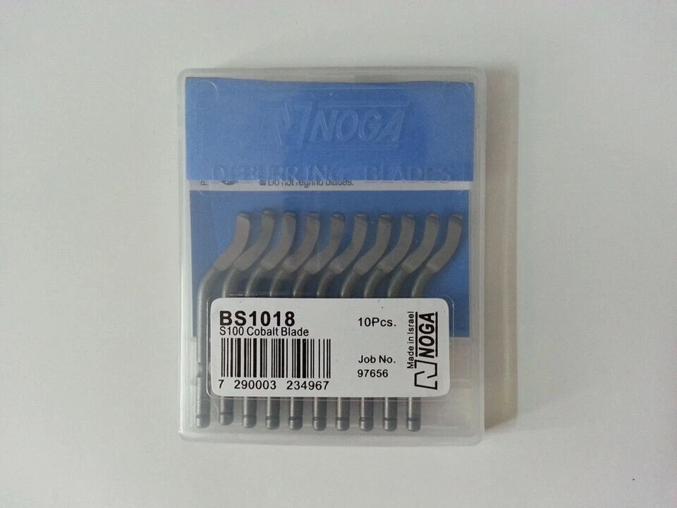 Herramienta de desbarbado cuchillas giratorias de cobalto NOGA BS1018 S100 10 un. Foto 1 de 1