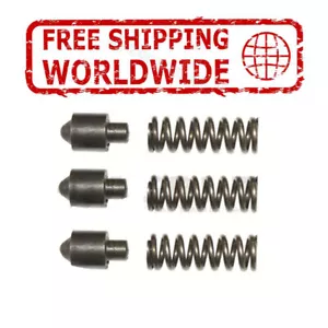 GEAR TRANSMISSION PLUNGER WITH SPRING N/M SET OF 3 For Massey Ferguson MF-35,35X - Picture 1 of 7