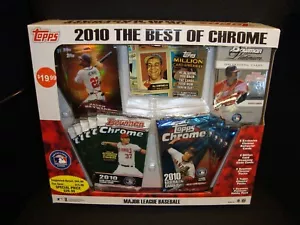2010 Best Of Topps & Bowman Chrome Factory Box + Platinum Hobby Pack TROUT Rc? - Picture 1 of 1