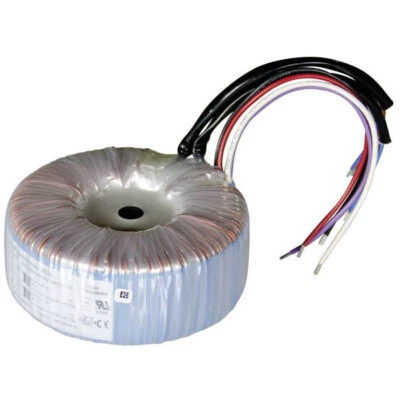 Sedlbauer 825050 Toroidal Transformer 300VA 2x115V/2x12V Low Magnetic - Image 1 of 2