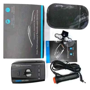 300-1000m Radar Detector Car Anti-Police Speeding Voice Broadcast Alert Band GPS - Picture 1 of 13