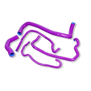 FOR Nissan Patrol Can Chassis TD42 2006 Silicone Radiator Coolant Intake Pipes - Picture 1 of 3