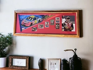 Framed Jeff Gordon NASCAR Hall of Fame 43”x17” Limited Edition,with Authenticity - Picture 1 of 17