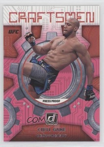 2022 Donruss UFC Craftsmen Press Proof Pink Ciryl Gane #20