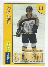 2004-05 Grande Prairie Storm (AJHL) Kory Ebel