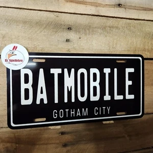 Batman, 1966 Batmobile, Dark Knight, Replica Prop License Plate, BAT MOBILE, new - Picture 1 of 2