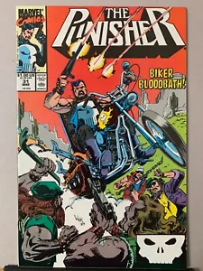 Marvel Comics The Punisher #31 Volume 2 Mar 1990 Biker - Picture 1 of 2