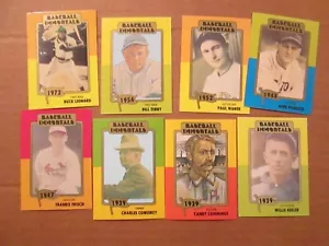 Baseball Immortals 1. Druck mit HOF 35 Diff G/Sehr guter Zustand/Ex - Bild 1 von 2