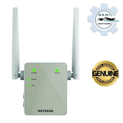 NETGEAR EX6120 WiFi Booster Range Extender Internet Wireless Repeater 1200 Mbps - Image 1 of 4