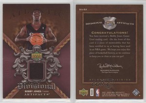 2007-08 Upper Deck Artifacts Divisional Artifacts Red /100 Bobby Jones #DA-BJ