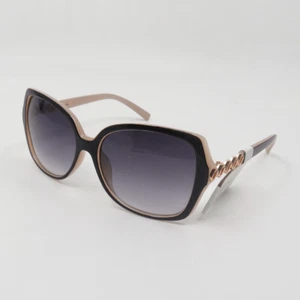 Nuevas gafas de sol para mujer Ophelia Roe negras rosa polvo/gris degradadas - Imagen 1 de 6