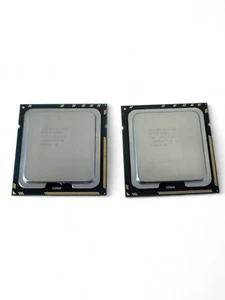 2 Intel Xeon E5530 SLBF7 2.40GHz 8M Quad Core LGA 1366 Server CPU Processor 80W - Picture 1 of 1