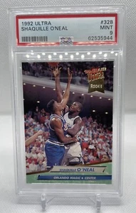 Shaquille O'Neal Rookie Card 1992-93 Ultra #328 PSA 9 MINT 🐺🔥 - Bild 1 von 2
