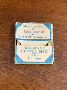 Fresas dentales vintage Reliance Blue Diamond - Imagen 1 de 5