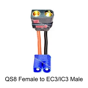 RCP-QS8 ADATTATORE SINGOLO ANTI SCINTILLA FEMMINA A EC3/IC3 MASCHIO - Foto 1 di 20