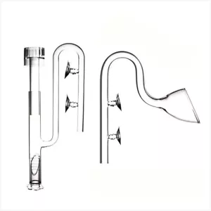 2 mm Klarglas Lilienrohr Aquarium Zufluss Abflussrohr für Filterzubehör - Bild 1 von 13