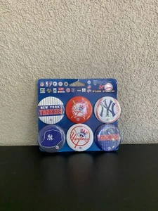 Wincraft MKB New York Yankees 6-Pack Buttons - Picture 1 of 3