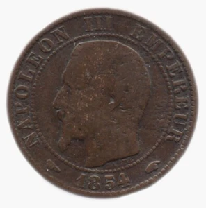 5 CENTIMES 1854 A - FRANKREICH - Napoleon III - Bild 1 von 2