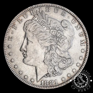 1881 - 1 DOLLAR - Morgan - Philadelphia - EBC - Bild 1 von 2