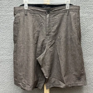 Da Hui Shorts Mens 38 Brown Hybrid Collection Quick Dry Chino Style - Picture 1 of 15