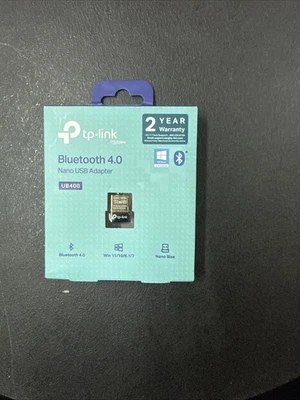 TP-LINK UB400 Bluetooth 4.0 Nano USB Adapter - New Open Box - Image 1 of 4