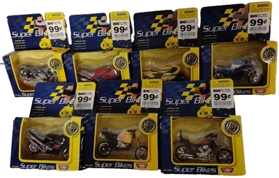 Motor Max SUPER BIKES 1/24 lot of 7  NEW - Image 1 of 4