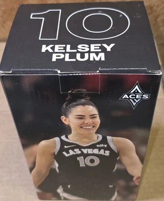 Las Vegas Aces Kelsey Plum WNBA Bobblehead New In Box Bobble Head - Image 1 of 3