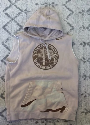 Nike Task Force Dagger Sleeveless Hoodie Tactical Camo Kangaroo Pocket Size L - Image 1 of 3