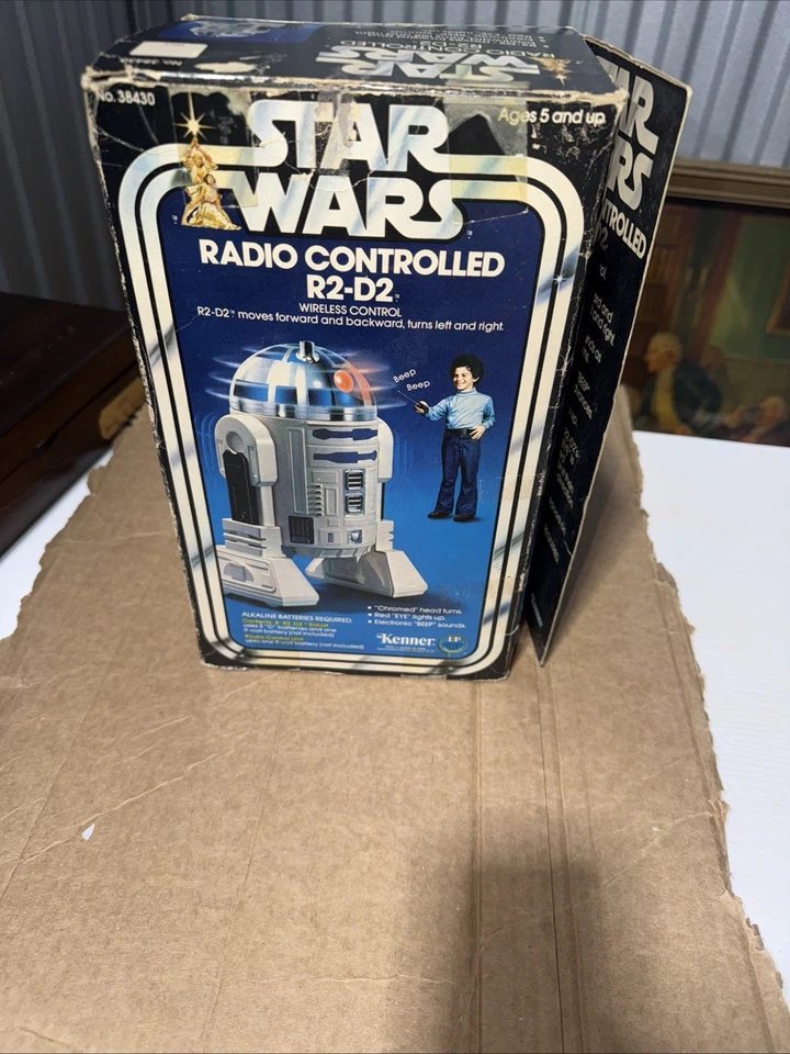 Kenner Star Wars 1978 de colección radiocontrolado R2-D2 nuevo en caja no funciona Foto 1 de 4