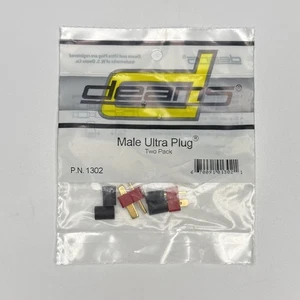 W. S. Deans Company 1302 Male Ultra Plug (Pack of 2) - Picture 1 of 6