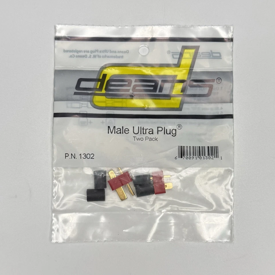 W. S. Deans Company 1302 Male Ultra Plug (Pack of 2) - Image 1 of 4