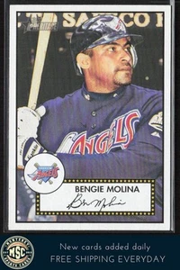 Bengie Molina 2001 Topps Heritage #61 Red Back Anaheim Angels - Picture 1 of 2