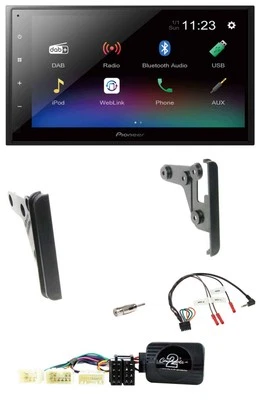 Pioneer USB Bluetooth DAB 2DIN Lenkrad Autoradio für Toyota FJ ab 2007 - Bild 1 von 4