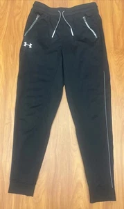Under Armour Sport-Jogginghose Jogginghose Jugend XL schwarz lockere Passform Logo neu ohne Etikett - Bild 1 von 9