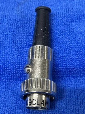 SWITCHCRAFT ~ 09CL4M ~ CONNECTOR,CIRCULAR DIN,CABLE MNT,PLUG,4 CONTACTS - Image 1 of 3