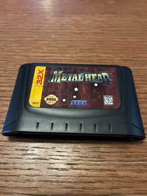 Metal Head Sega Genesis 32X game cartridge tested & working great shape