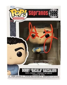 Steve Schirripa Signed Bobby “Bacla” Baccalieri Funko Pop #1699 Sopranos Beckett - Picture 1 of 6