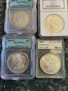 Bargain Morgan And Peace Set - Picture 1 of 3