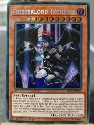 FINSTERLORD IXCHEL - BLRR-DE076 Secret Rare / 1. Auflage Near Mint - Bild 1 von 2