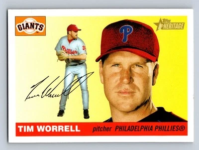 2004 Topps Heritage #93 Tim Worrell - NM/MT - Image 1 of 2