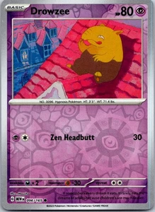 Drowzee SV: Scarlet & Violet 151 096/165 - Reverse Holo| Mix&Match - Picture 1 of 2